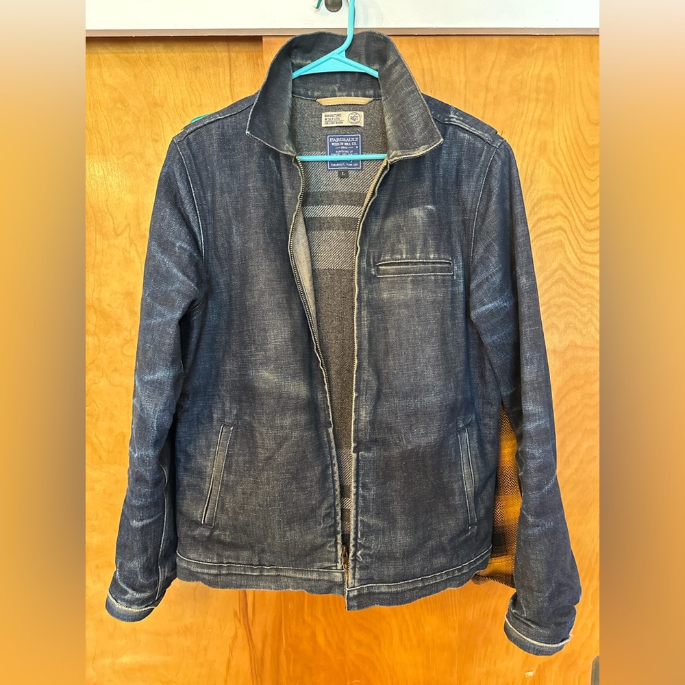 Rogue Territory Wool lined Denim Jacket